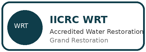 IICRC WRT Accredited Badge